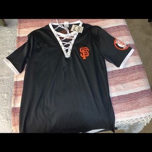 PINK Victoria's Secret Tops - PINK MLB Collection - San Francisco Giants Jersey PINK Victoria's Secret Tops - PINK MLB Collection - San Francisco Giants Jersey